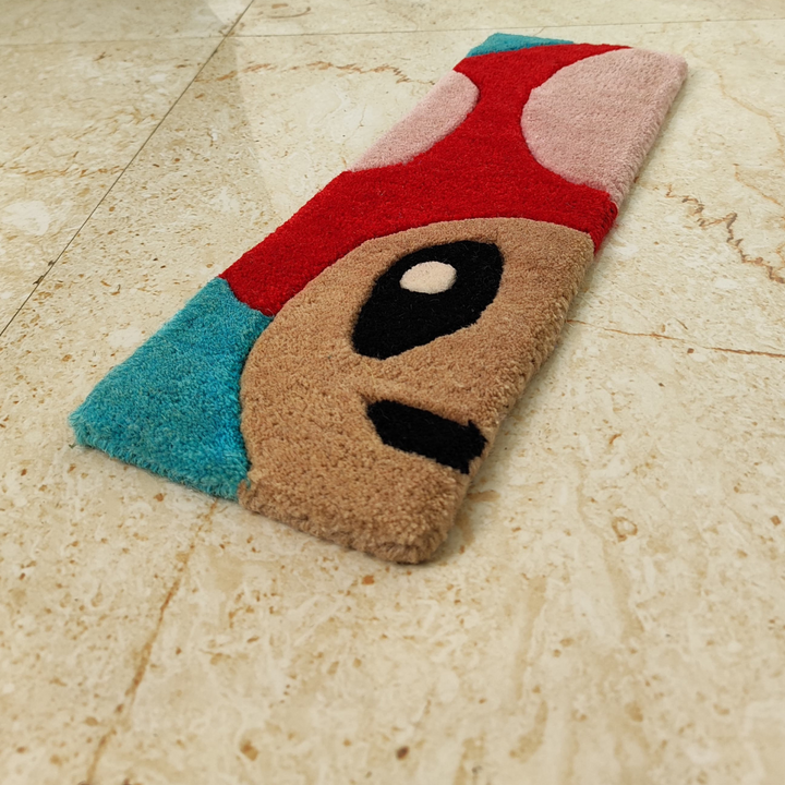 'Mario' Mushroom Inspired Tufted Rug