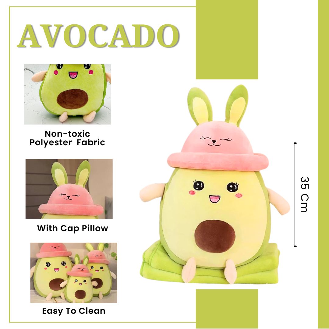 Avocado Plush Toy