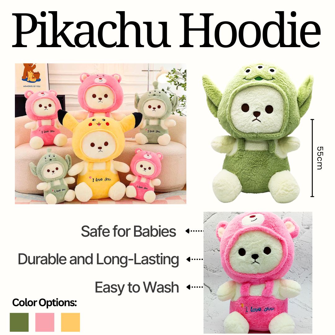 Pikachu Hoodie plush toy