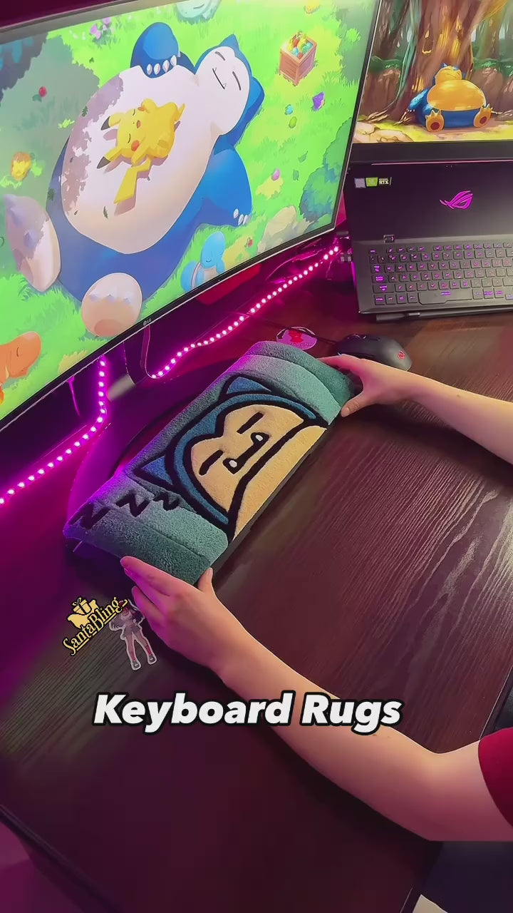 Assorted 'Cartoon Inspired' Keyboard Rugs