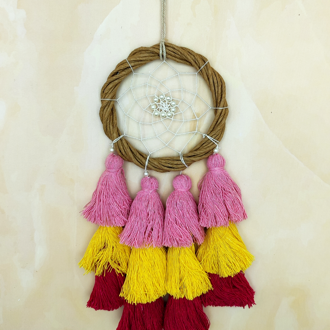 Tassled Dreamcatcher || Multicolor