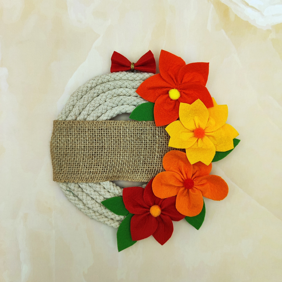 Mini Floral Name Plate